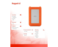 LaCie Rugged 1TB Thunderbolt - 426950 - zdjęcie 4